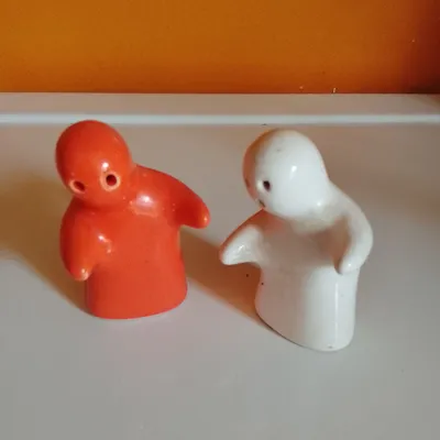 Ensemble salière poivrière vintage art de la table